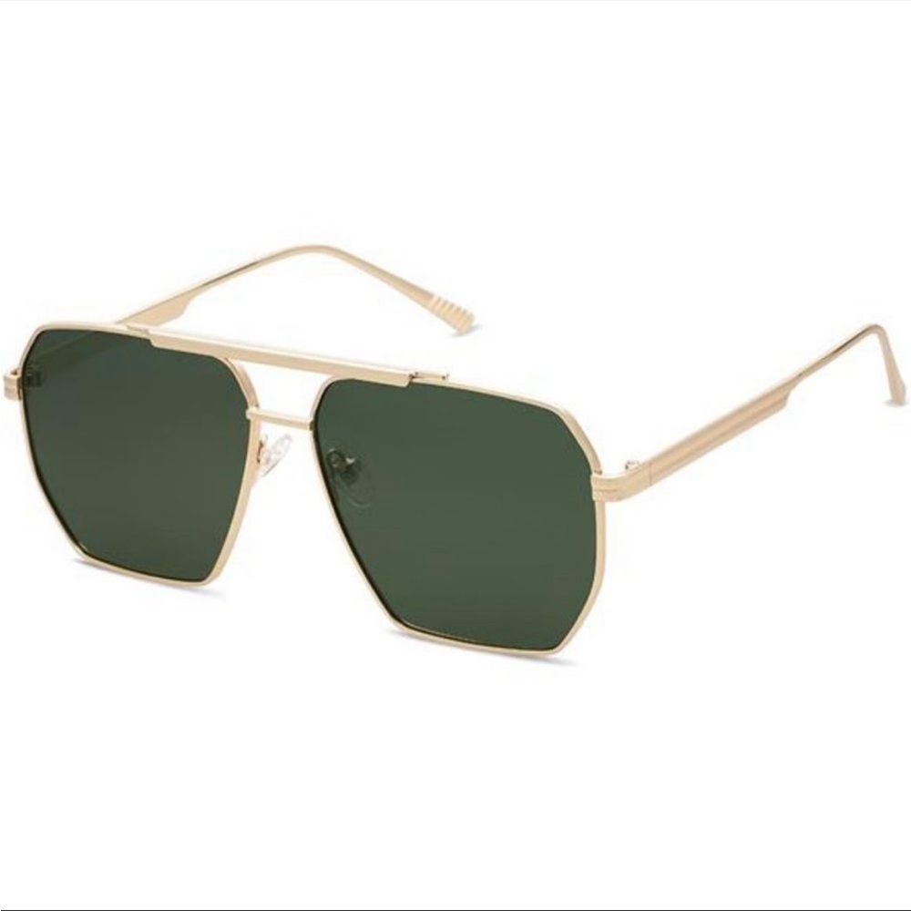 Retro Oversized Square Polarized Sunglasses for Women Men Vintage Shades *NEW*